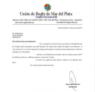 Resolucin de la URMDP para unificar criterios