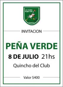 La 'Pea Verde' se har el 8 de julio